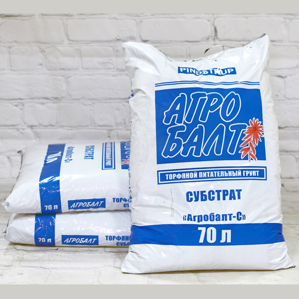 Торфяной субстрат Агробалт-С 70л